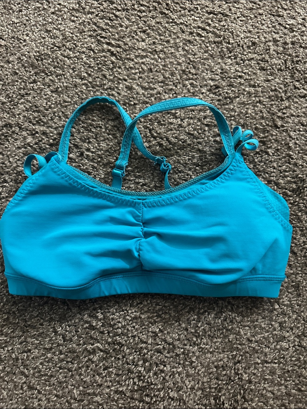 Women’s Teal Blue sports bra